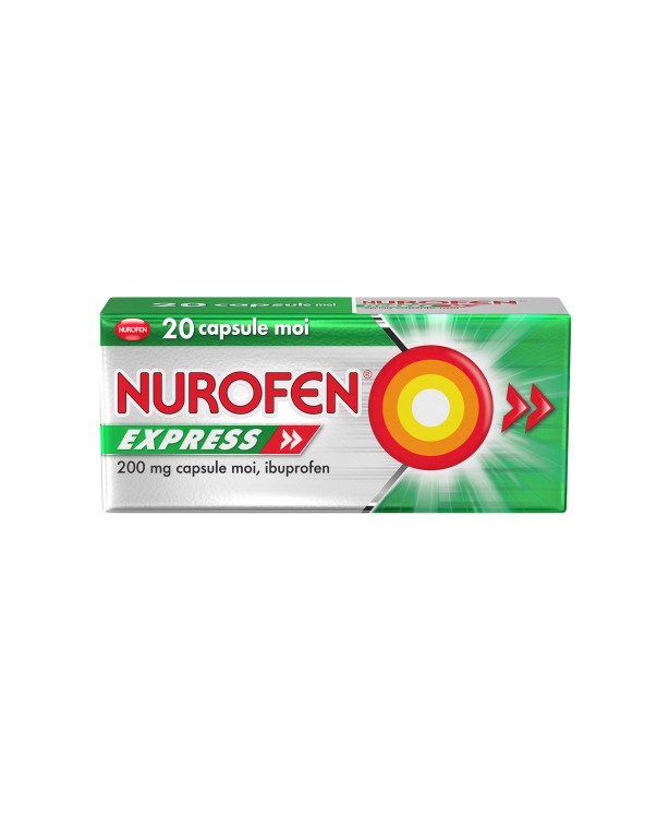 Nurofen Express 200 mg, 20 capsule moi