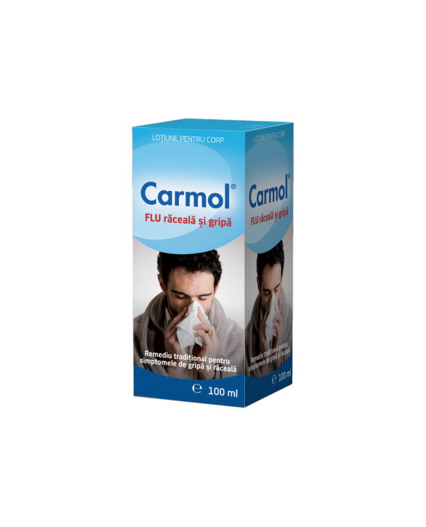Carmol FLU raceala si gripa 100 ml lotiune pentru corp