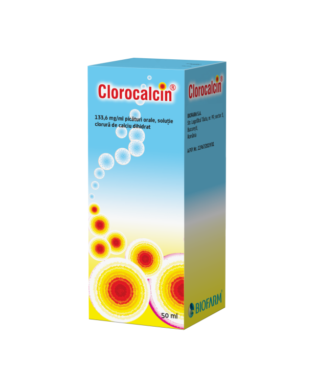 Clorocalcin solutie orala x 50 ml
