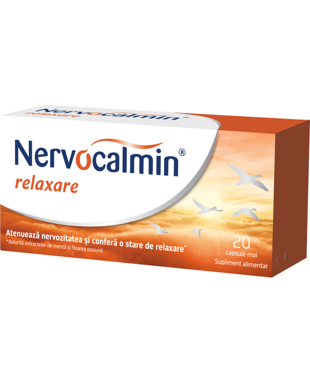 Nervocalmin relaxare x 20 capsule moi