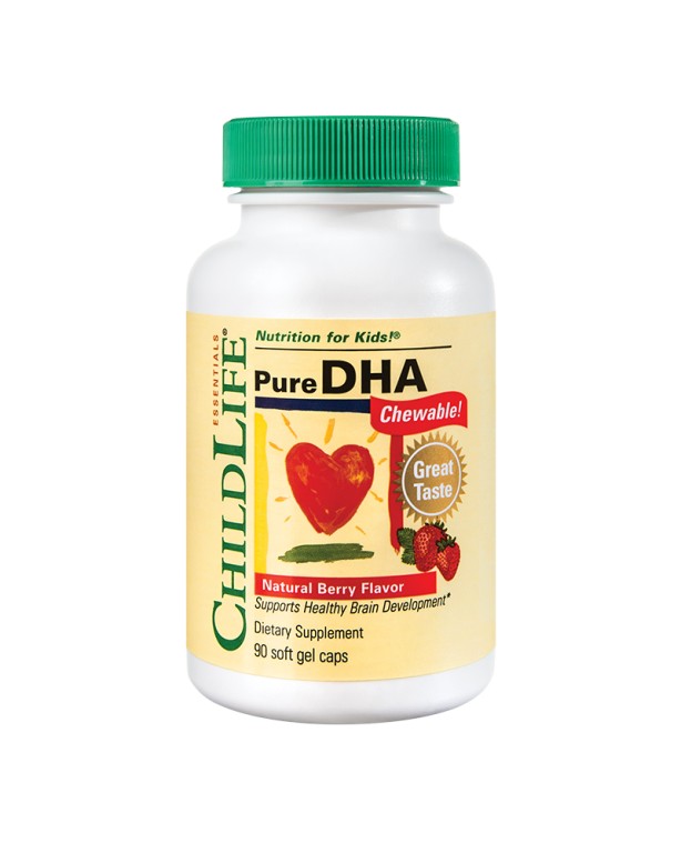 Pure DHA Childlife Essentials, 90 capsule moi, Secom