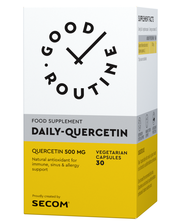 Daily Quercetin 500 mg Good Routine, 30 capsule, Secom