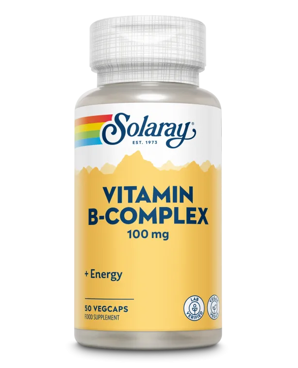 B-Complex 100 Solaray, 50 capsule, Secom