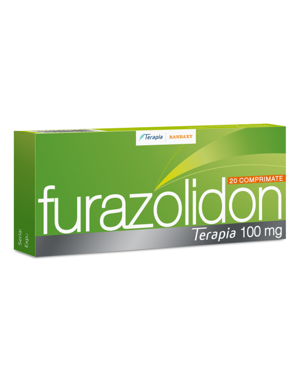 Furazolidon, 100 mg, 20 comprimate, Terapia