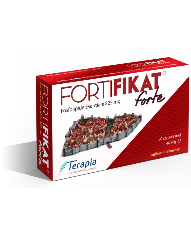 Fortifikat Forte, 825 mg, 30 capsule, Terapia