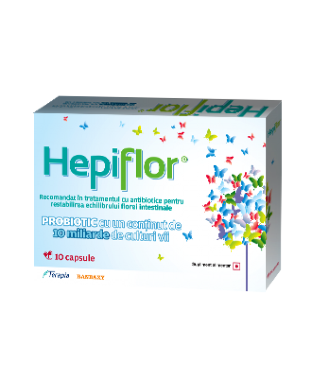 Hepiflor X 10 cps. Terapia
