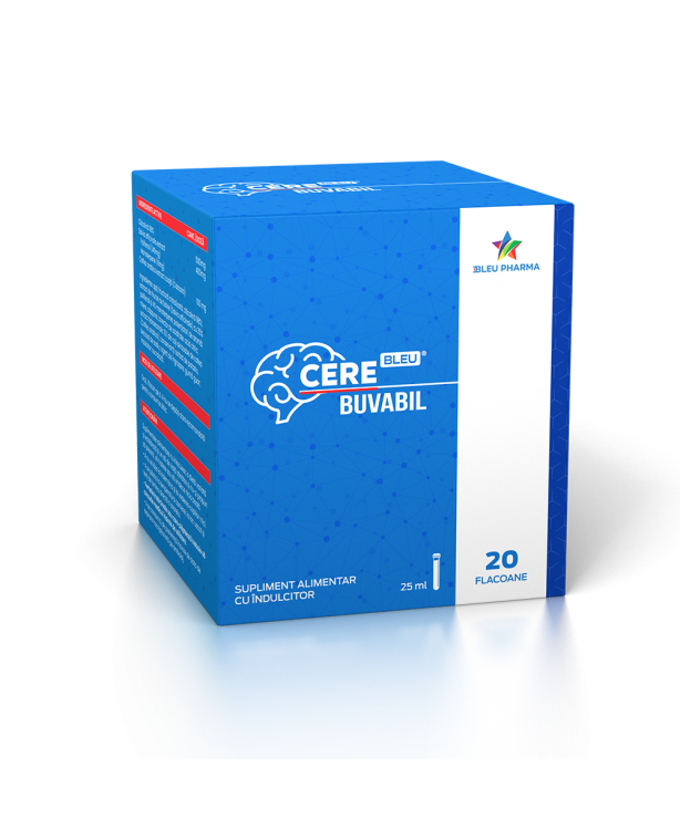 CereBleu Buvabil, 20 flacoane x 25ml, Bleu Pharma