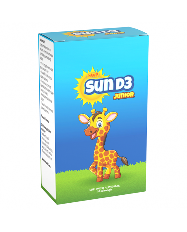 Sun D3 Junior picaturi Sun Wave Pharma