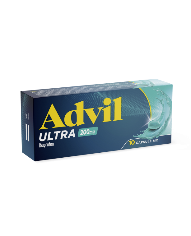 Advil Ultra 200 mg x 10 Caps. moi 200mg