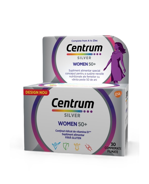 Centrum Femei Silver 50+ X 30 cp