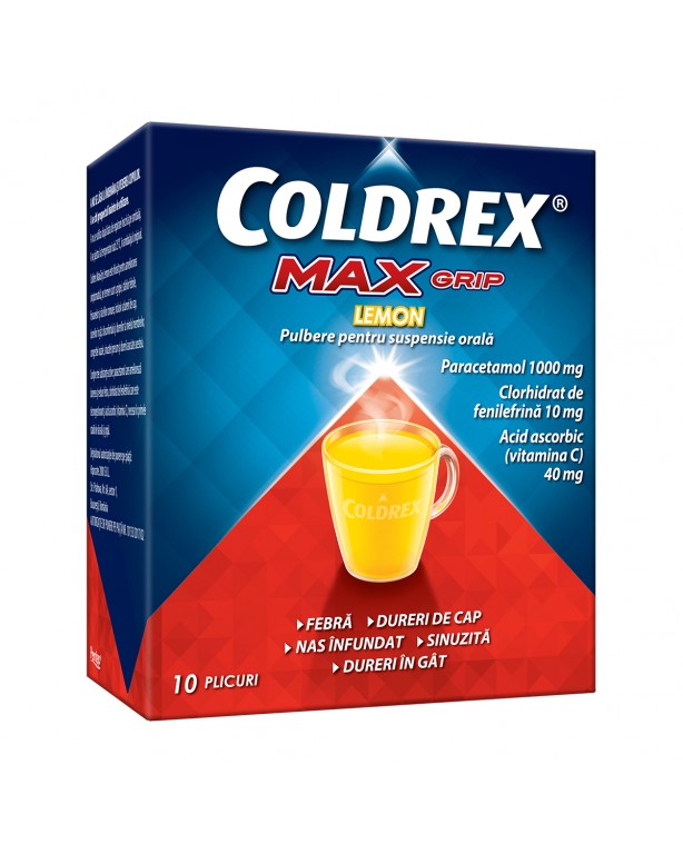 Coldrex Maxgrip Lemon x 10 plicuri