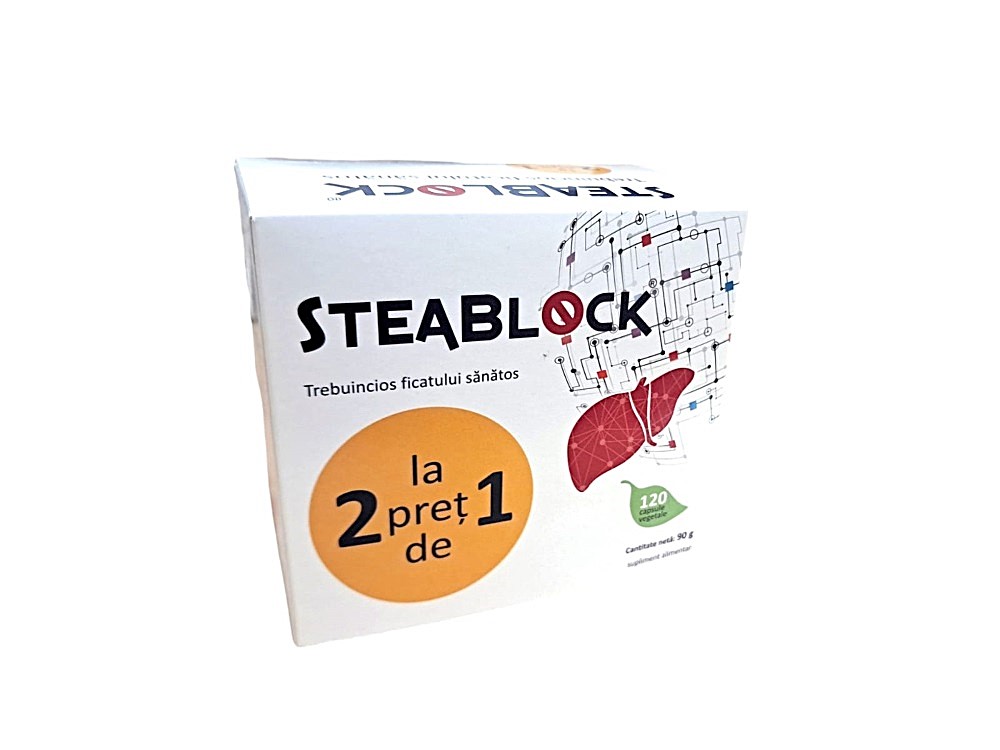Steablock 60 caps. 1+1 Oferta Hyllan