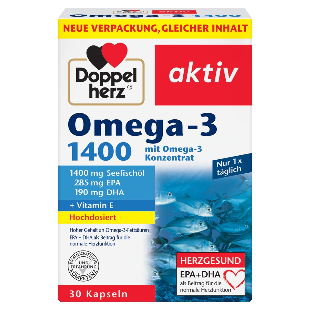 Omega 3 1400 mg 30 capsule Doppelherz