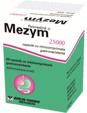 Mezym 25000 X 20 capsule