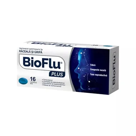 Bioflu Plus 16 capsule moi