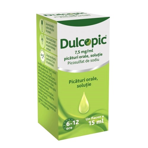Dulcopic 7,5 mg/ml picaturi x 15 ml