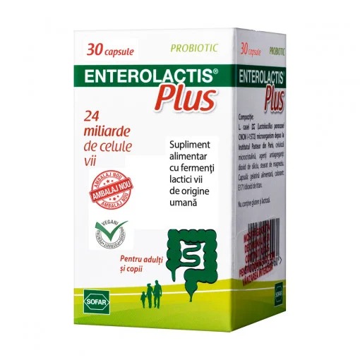 Enterolactis Plus X 30 cps