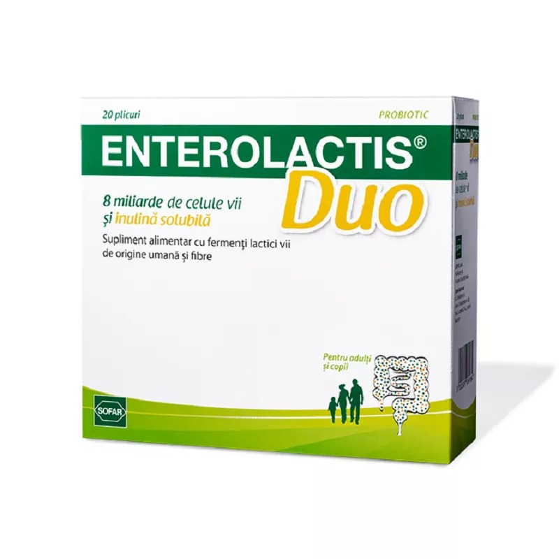 Enterolactis Duo X 20 plicuri