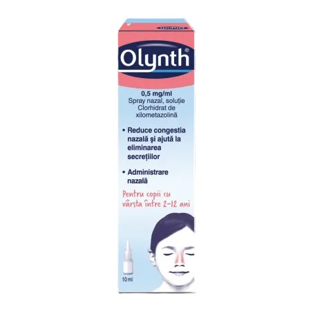 Olynth 0.5mg/ml Spray nazal 10 ml