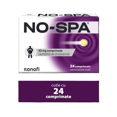 No-Spa 40 mg x 24 comprimate