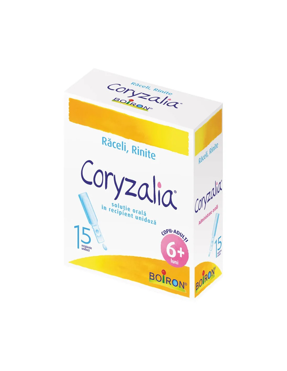 Coryzalia x 15 sol. orala in recipient unidoza Boiron