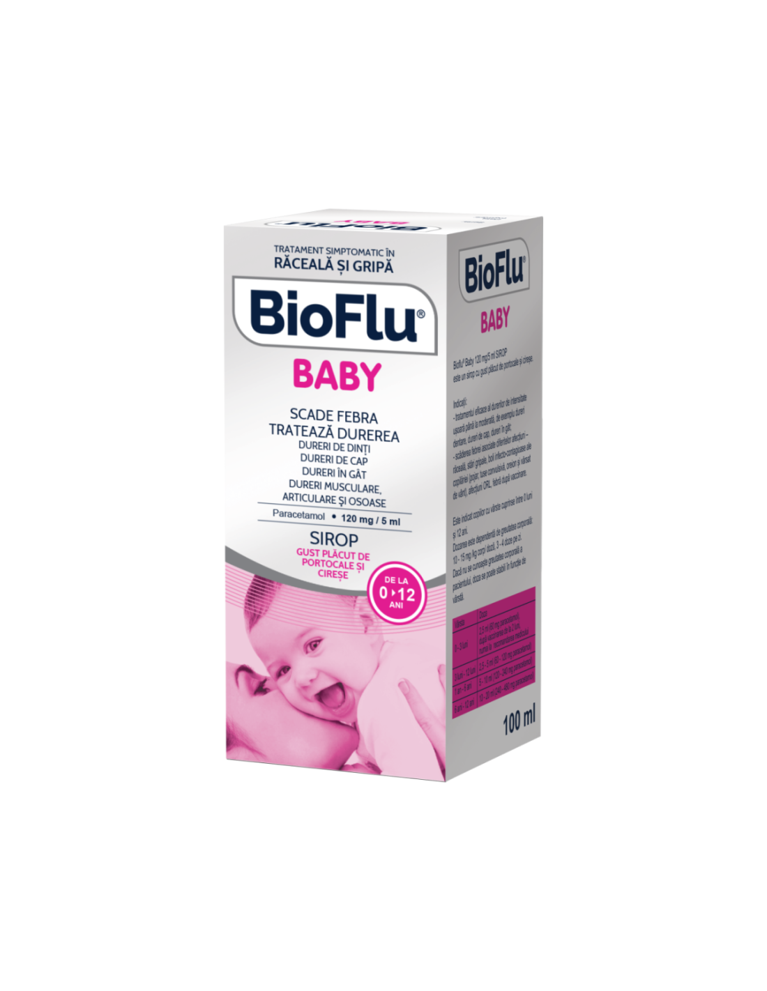 Bioflu Baby 120mg/5ml sirop