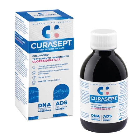 Apa de gura cu clorhexidina 0.12%, 200 ml, Curasept
