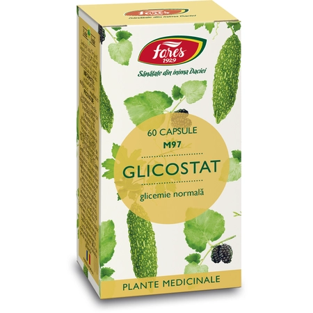 Glicostat 60 capsule, Fares