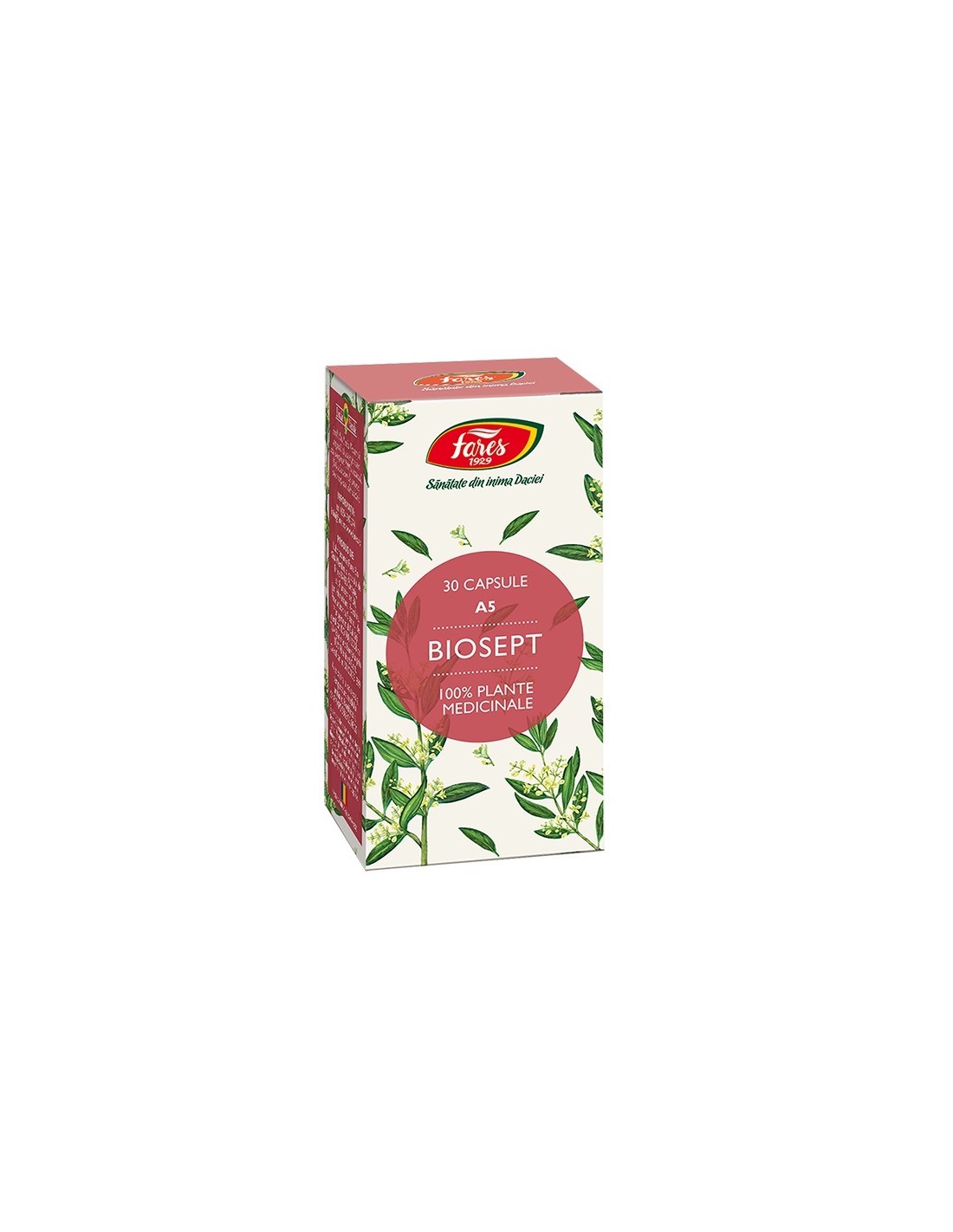 Biosept 30 capsule, Fares
