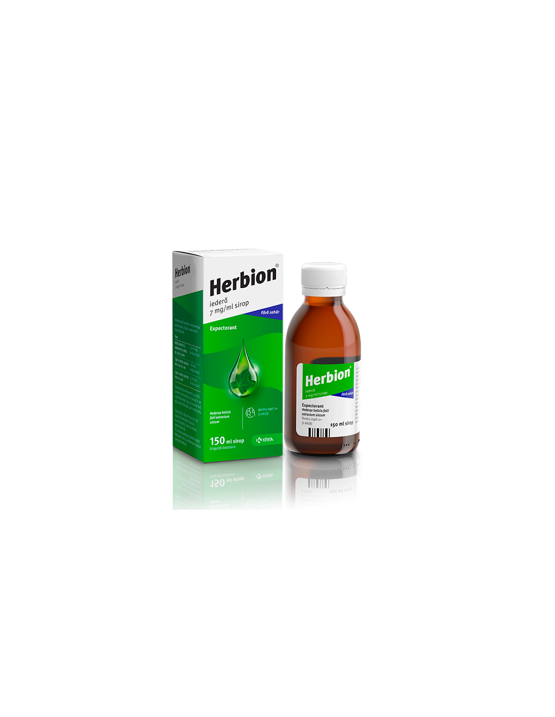 Herbion Sirop Iedera 7mg/ml 150 ml Krka