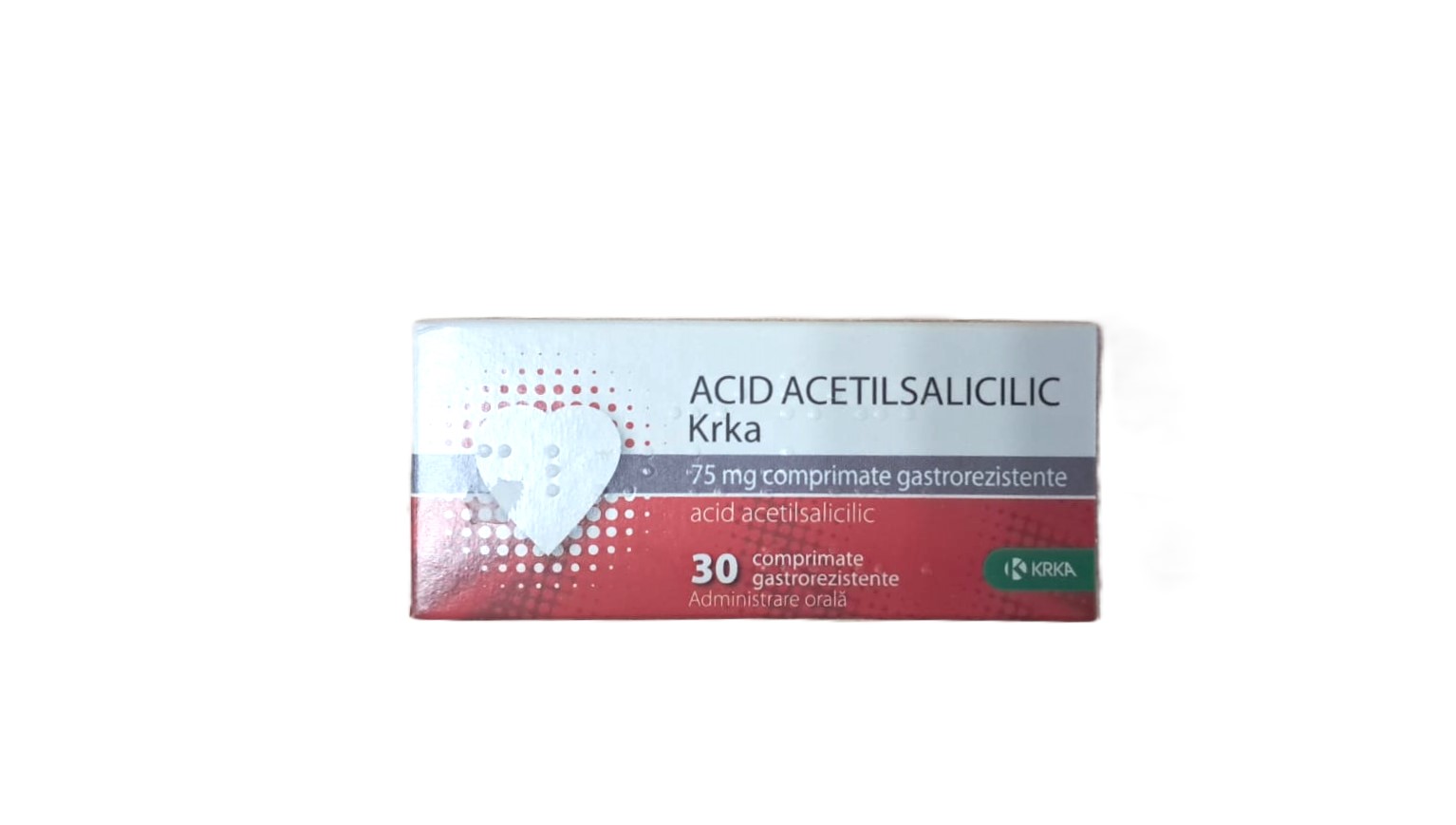 Acid acetilsalicilic 75 mg Krka