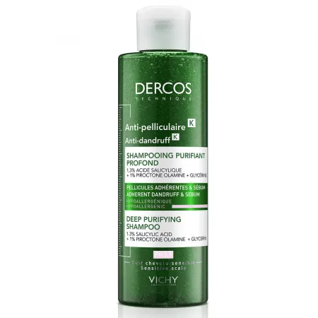 Dercos Sampon anti-matreata purificator 250ml, Vichy
