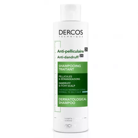 Dercos Sampon Ultracalmant scalp normal-gras 200ml, Vichy