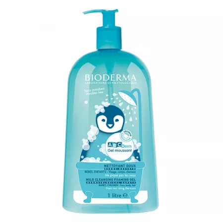 ABC Derm gel spumant 1L, Bioderma