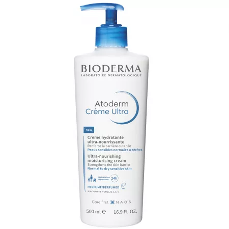 Atoderm, crema ultra cu parfum, 500ml, Bioderma