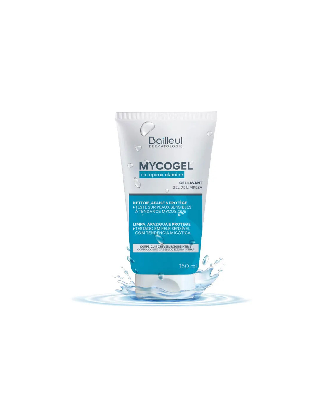 Mycogel Gel spalare antimicotic 150 ml, Biorga