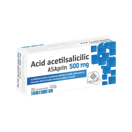 Asaprin 500 mg 20 compr., Helcor