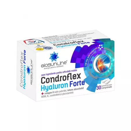 Condroflex Hyaluron Forte 30 compr., Helcor