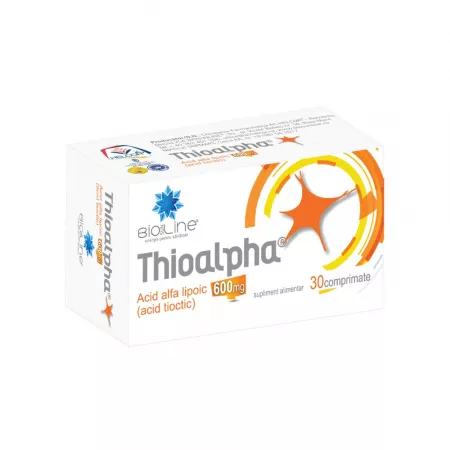 Thioalpha 600 mg 30 compr., Helcor