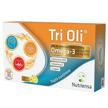 Tri Oli 30 capsule moi, Antibiotice SA