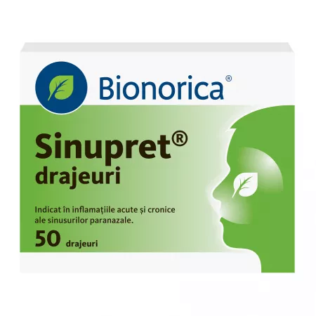 Sinupret drajeuri x 50, Bionorica
