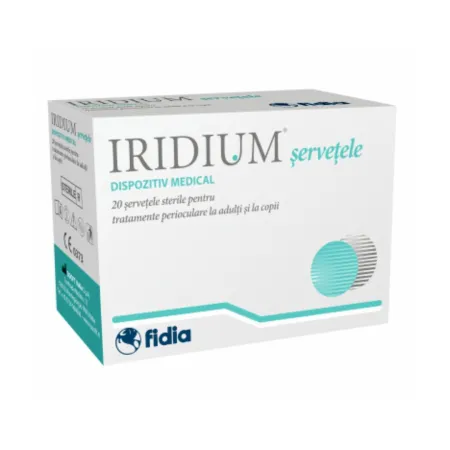 Iridium adulti,servetele, 20 buc.