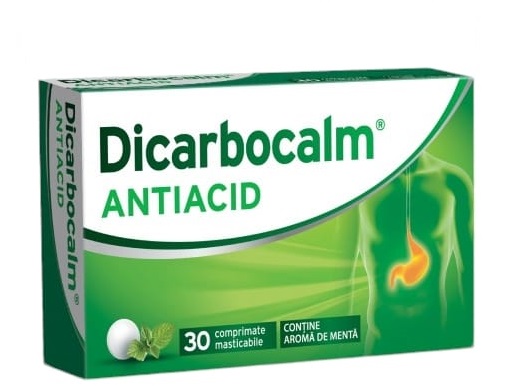 Dicarbocalm x 30 comprimate masticabile