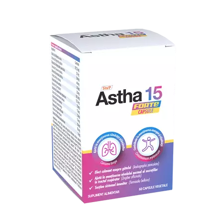 Astha 15 forte, 60 capsule, Sun Wave Pharma