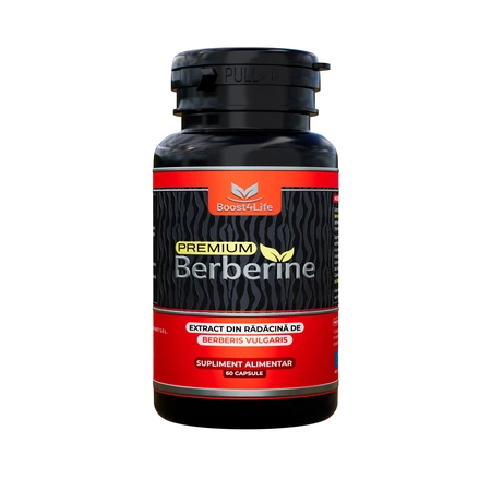 Berberina Premium 600,mg, 60 capsule, Boost4life