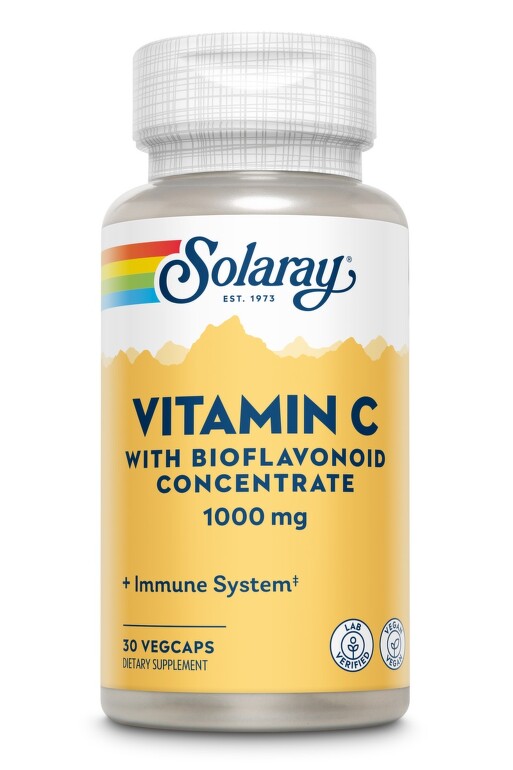 Vitamin C Solaray, 1000 mg, 30 capsule, Secom