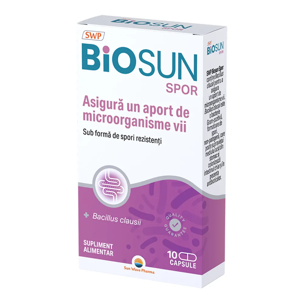 BioSun Spor, 10 capsule, Sun Wave